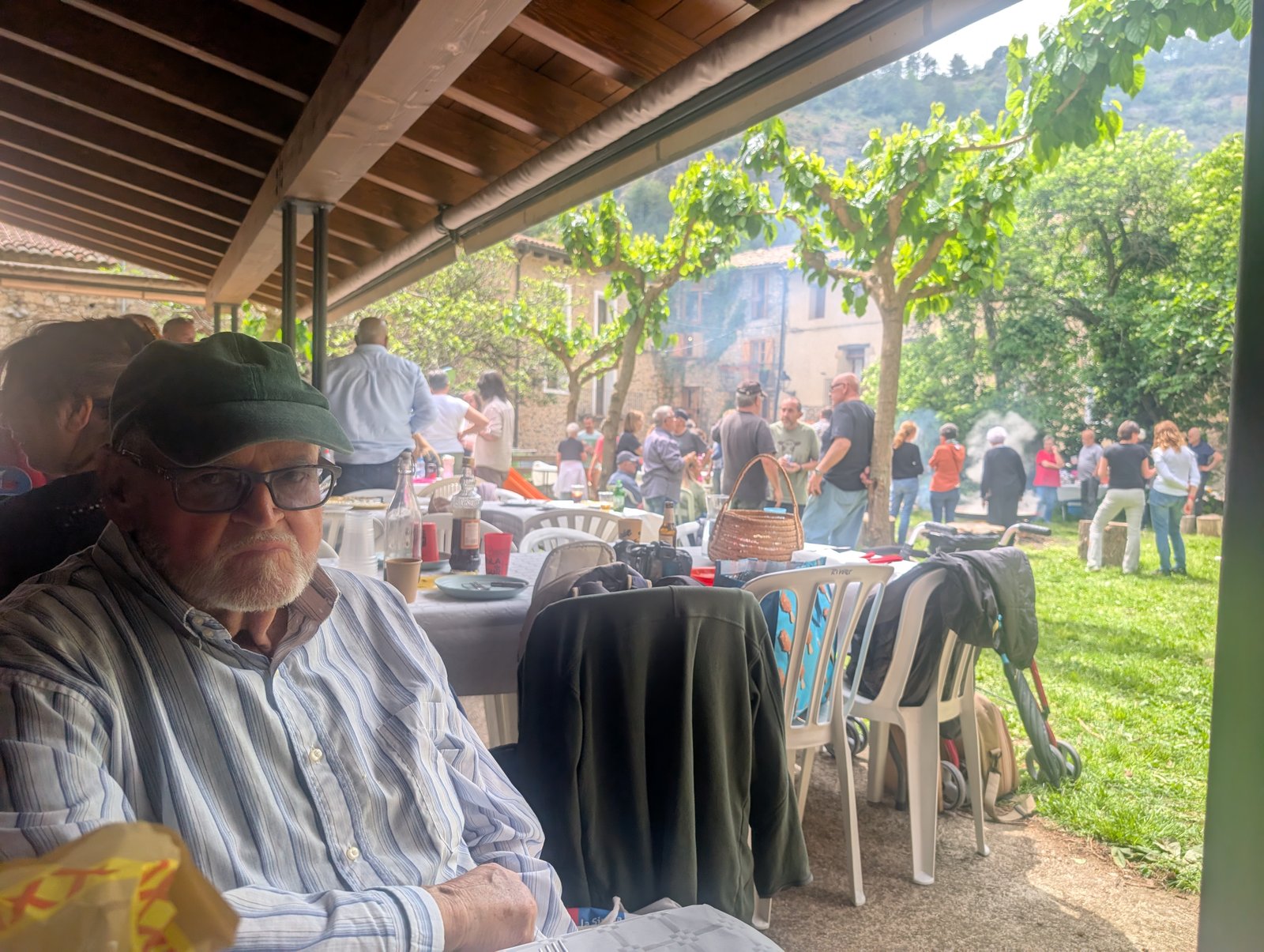 una gentada gaudint de la festa 